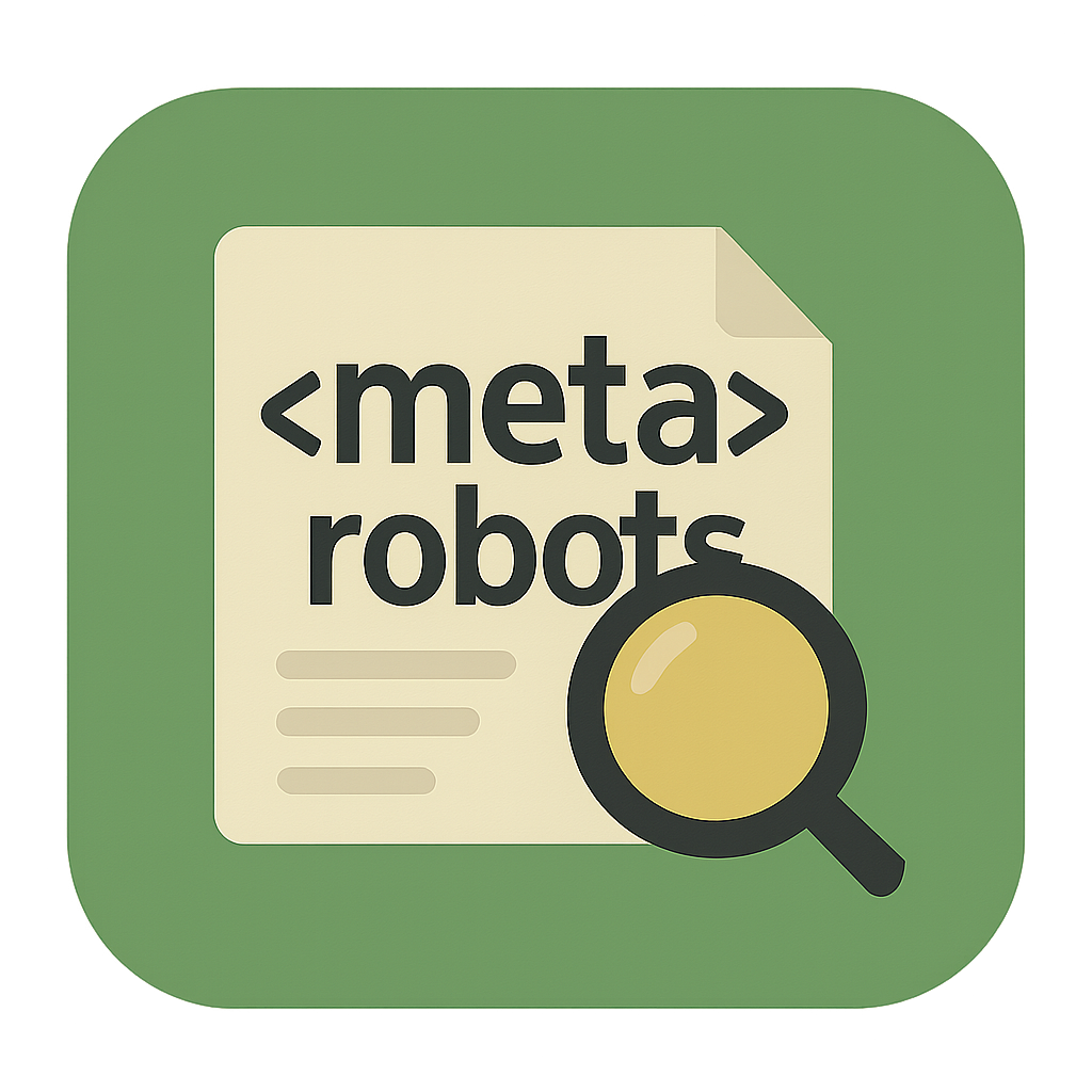 Verificador de Tag Meta Robots